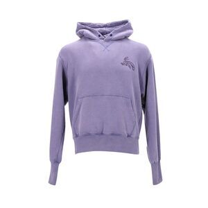 Eytys Lewis Hoodie in Purple Cotton